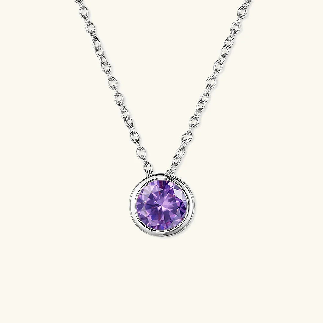 Gold-Plated Crystal Pendant Necklace for Women