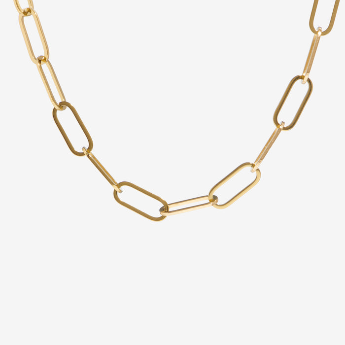 Women's Gold-Tone Chain Link Necklace with Clasp